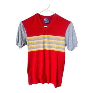 Vintage 70s 80s Wrangler striped tee girls 14/16 XS Women